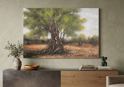 Schilderij Olive Oil Painting -c- 120×3,8×80 cm