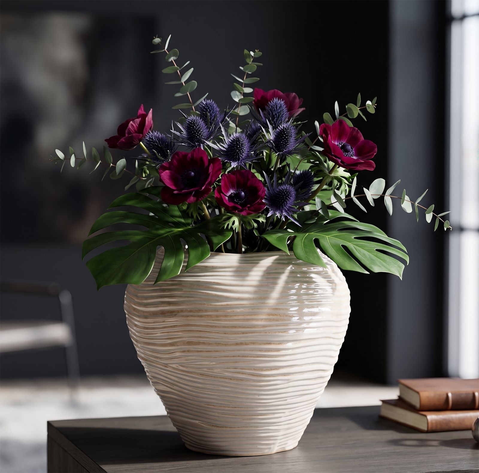 Vaas Perly Round Vase Ø 27×24 cm