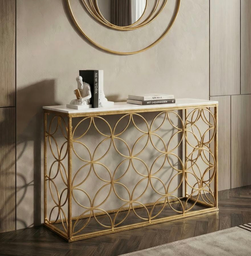Consoletafel Star Marble 120×40×80 cm