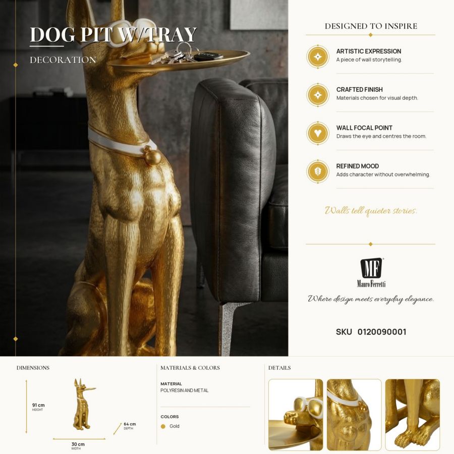 Decoratie Dog Pit W/tray 30×64×91 cm
