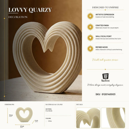 Decoratie Lovvy Quarzy 21×6×19 cm