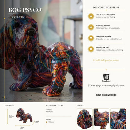 Decoratie Bog Psyco 20×14×16,5 cm