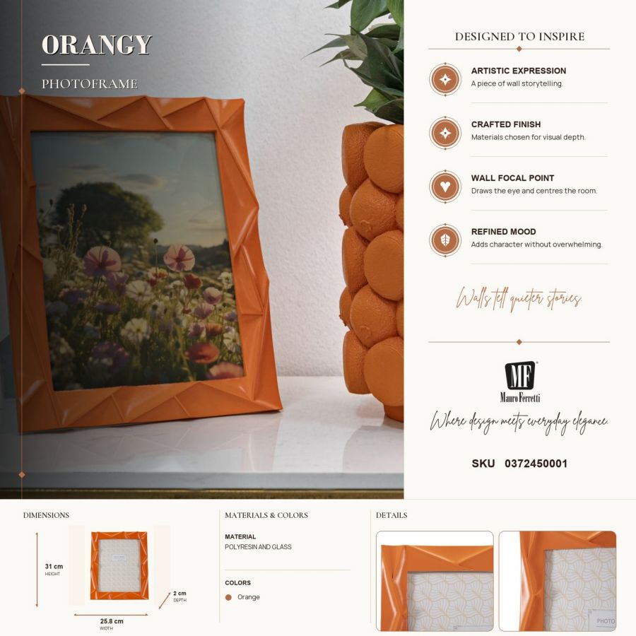 Fotolijst Orangy 25,8×2×31 cm