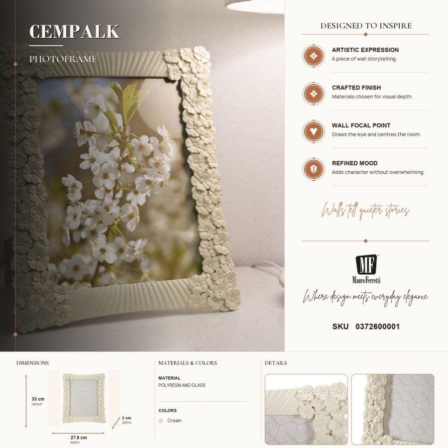 Fotolijst Cempalk 27,8×2×33 cm