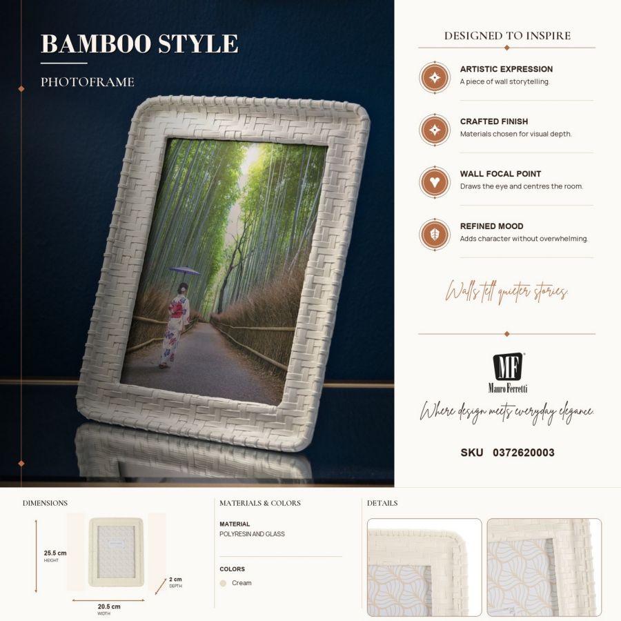 Fotolijst Bamboo Style 20,5×2×25,5 cm