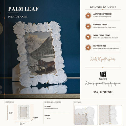 Fotolijst Palm Leaf 22,7×1,5×28 cm