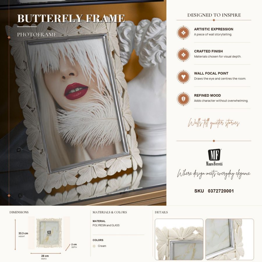 Fotolijst Butterfly Frame 28×2×33,3 cm