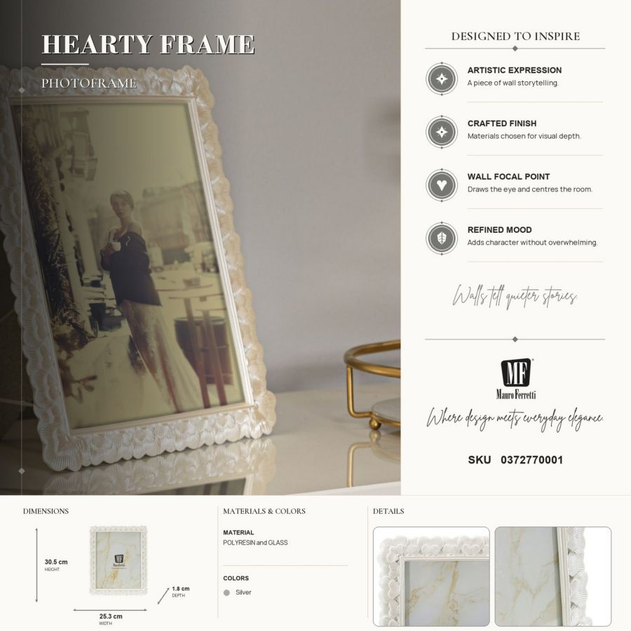 Fotolijst Hearty Frame 25,3×1,8×30,5 cm
