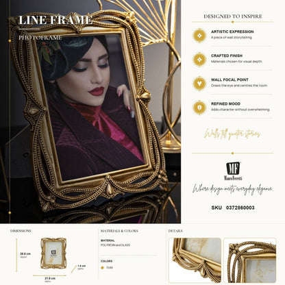 Fotolijst Line Frame 21,8×1,6×26,8 cm