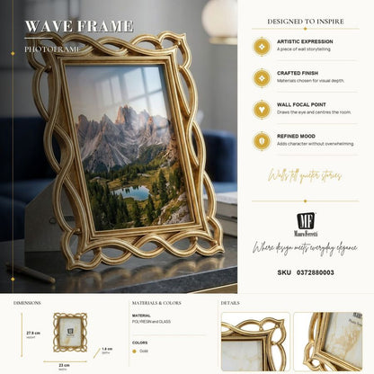 Fotolijst Wave Frame 23×1,8×27,9 cm