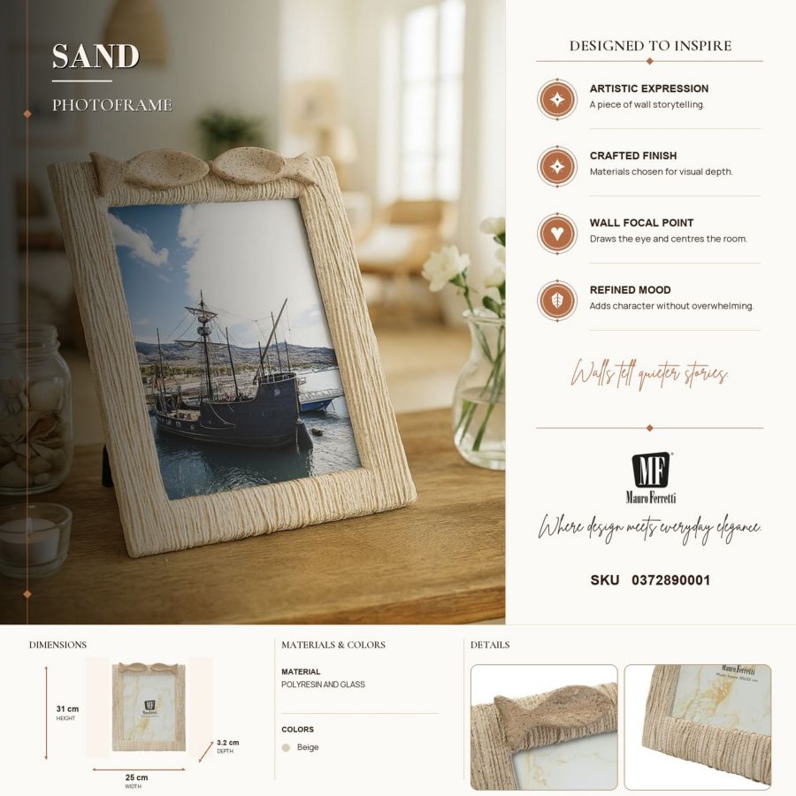 Fotolijst Sand 25×3,2×31 cm