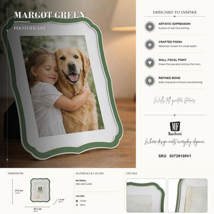 Fotolijst Margot Green 22,1×1,4×27,2 cm