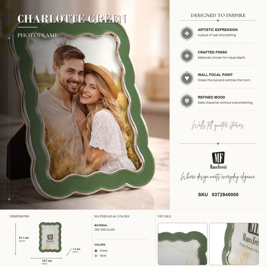 Fotolijst Charlotte Green 15,7×1,3×21,10 cm