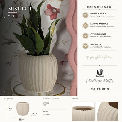 Vaas Mist Pot Ø 26,5×26 cm