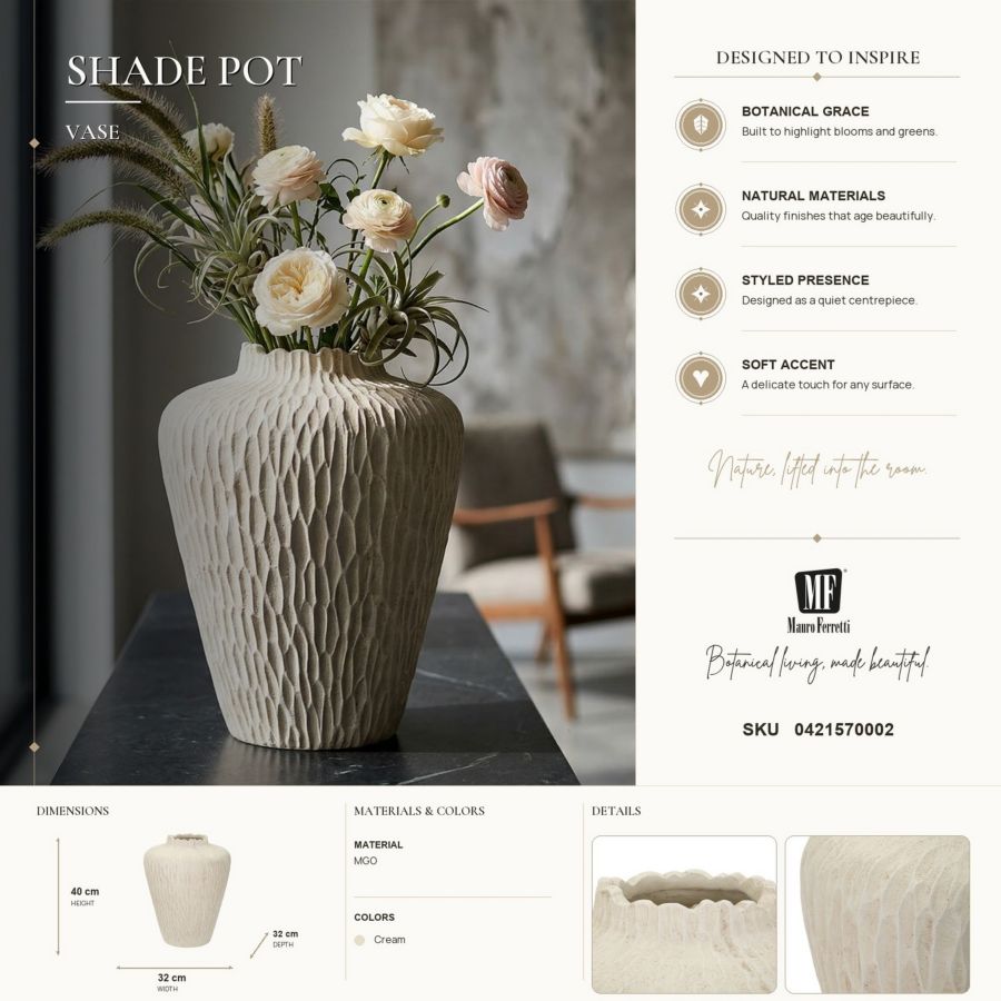 Vaas Shade Pot Ø 32×40 cm