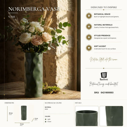 Vaas Norimberga Vase 12×12×30 cm