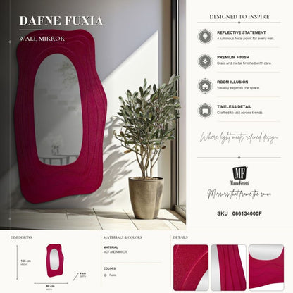 Spiegel Dafne Fuxia 90×4×165 cm