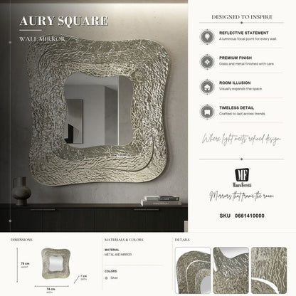 Spiegel Aury Square 74×7×79 cm