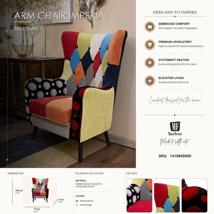 Fauteuil Imperial 73×79×106 cm