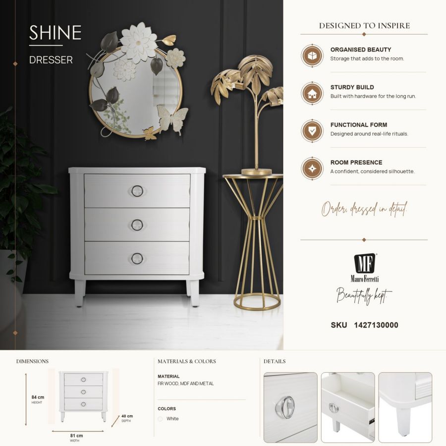 Dressoir Shine 81×40×84 cm