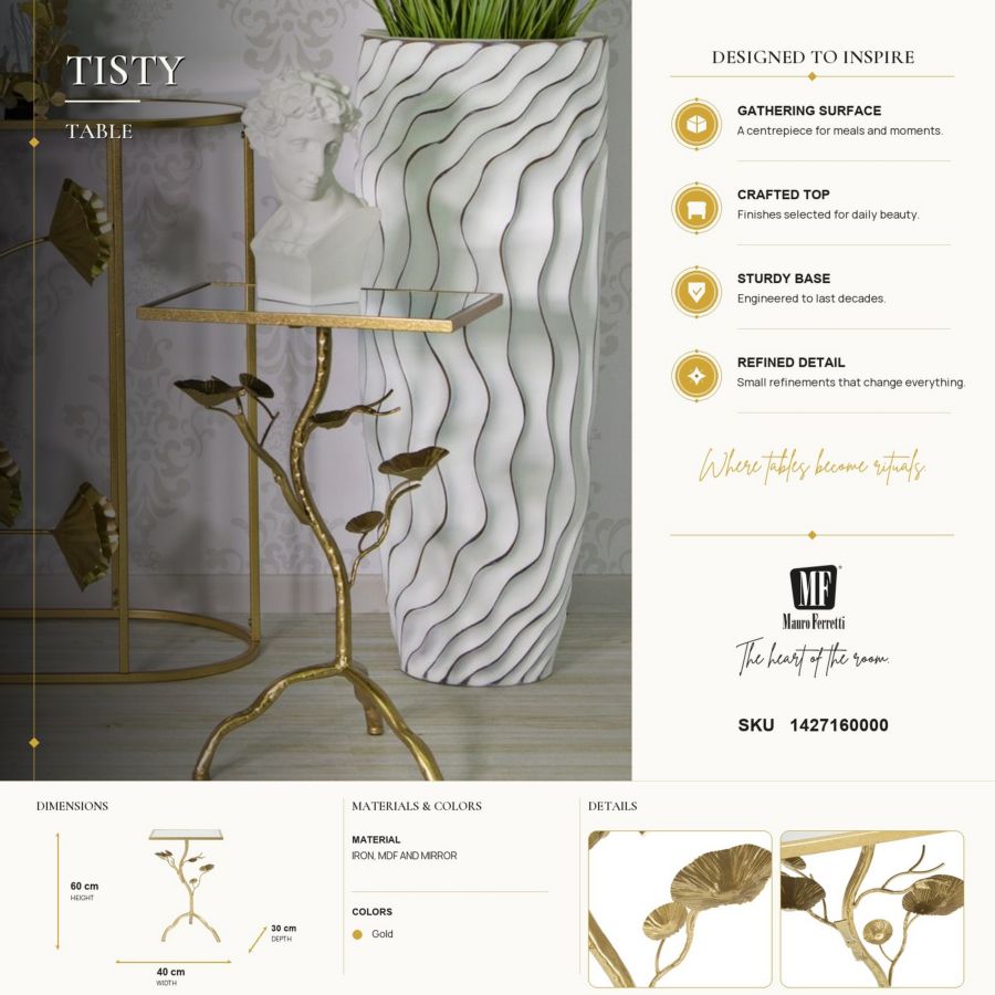 Tafel Tisty 40×30×60 cm
