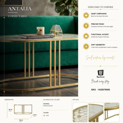Salontafel Antalia 90×50×45 cm