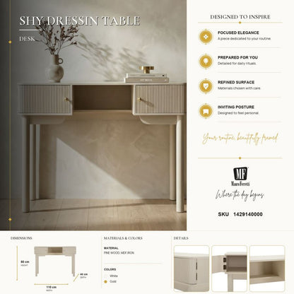 Bureau Shy Dressin Table 110×40×80 cm