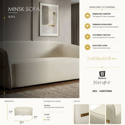 Bank Minsk Sofa 160×84×77 cm