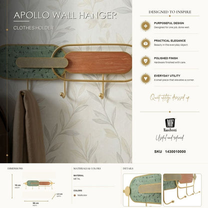 Kapstok Apollo Wall Hanger 56×4,5×16 cm