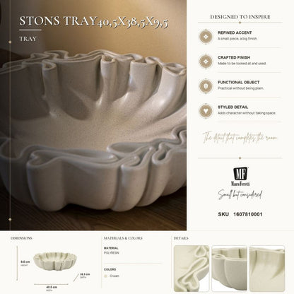 Dienblad Stons Tray40,5x38,5x9,5