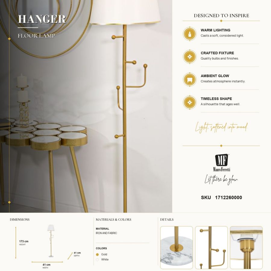 Vloerlamp Hanger Cm Ø 41xx173