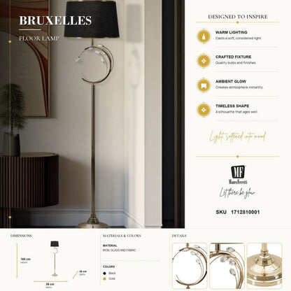 Vloerlamp Bruxelles Ø 38×160 cm