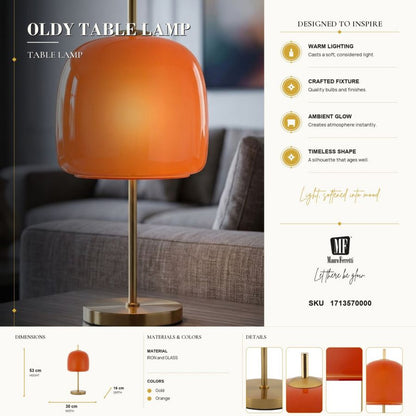 Tafellamp Oldy Table Lamp Ø 30×16×53 cm