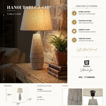 Tafellamp Hanoi Table Lamp Ø 35×69,5 cm