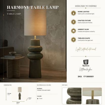 Tafellamp Harmony Table Lamp Ø 35×112 cm