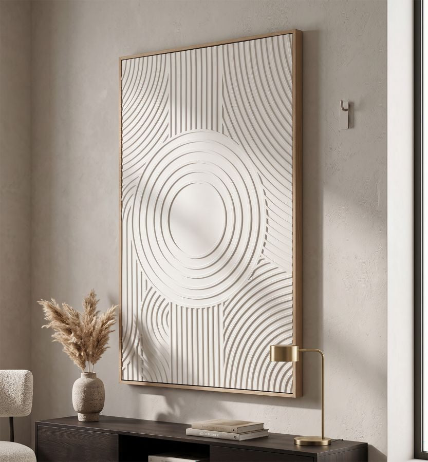 Schilderij On Canvas Simplicity With Frame -a- 80×3,8×120 cm