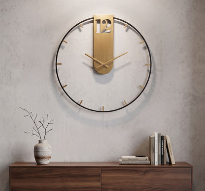 Wandklok Goldy Ø 60×4,5 cm