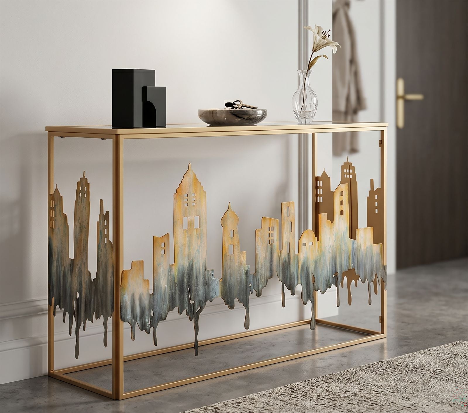 Consoletafel City 110×38,5×81 cm