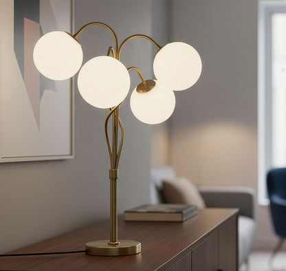 Tafellamp Glamy 4 Light Ø 53×74 cm