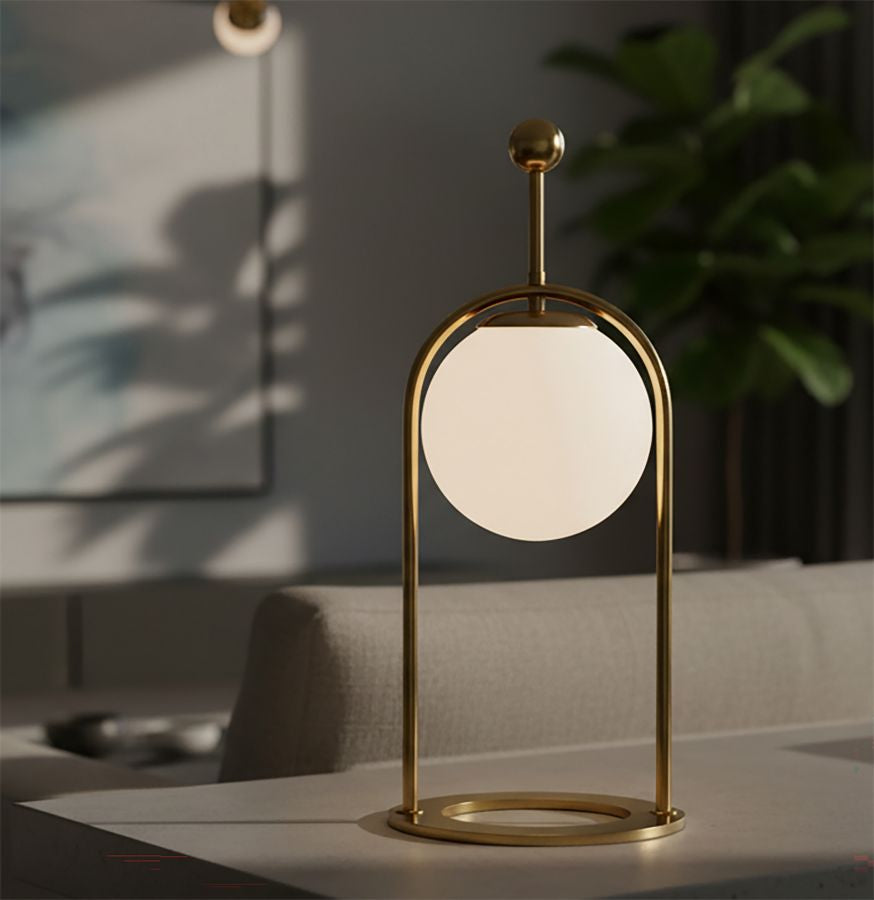 Tafellamp Glamy Arc -b- Ø 21×50 cm