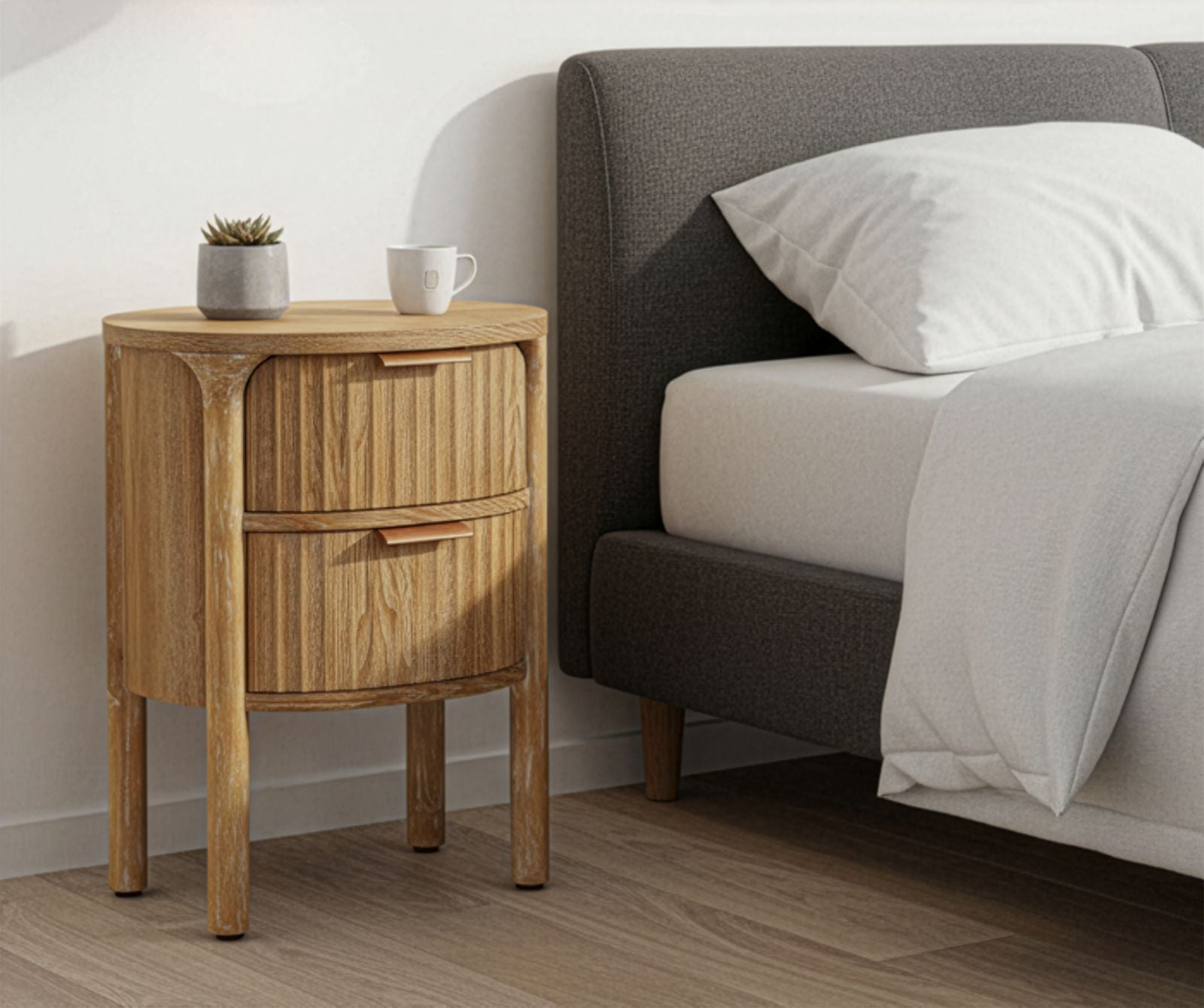 Nachtkastje Nightstand Gothenburg 38×34,5×52 cm