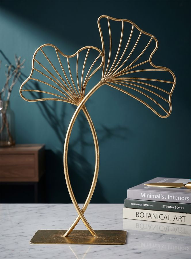 Sculptuur Leaf Glam 25×8,5×35 cm