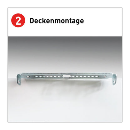 LED-plafondlamp "bonus" Ø16,5 cm, functionele lichtinstallatie en structuur mogelijk, plafondlamp gemaakt van metaal en plastic in wit, met stevig ingebouwde LED's, waaronder CCT-kleurwisselaar