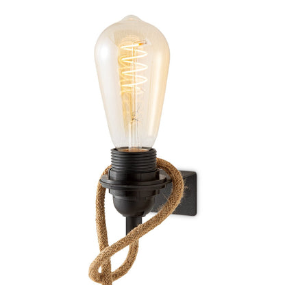 Home sweet Home Vintage Wandlamp 10 x 6 x 4 cm - Zonder lichtbron