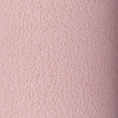 Tabellamp "Fluffy" met tekstbladen en voet in roze, E27, ca. 31 cm hoog