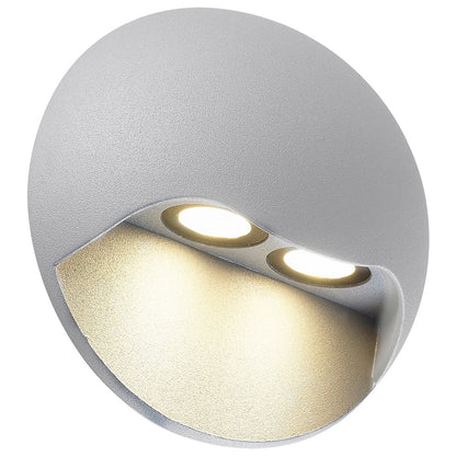 LED externe wandlamp "Vedus" D: 13 cm