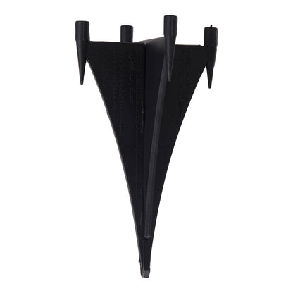 3 Set LED LED Solar Table Lamp/Aand Skeer "Crackle" Ø 12 cm, voor buiten, taflamp-plastic en glas, wit, met geïntegreerde LED