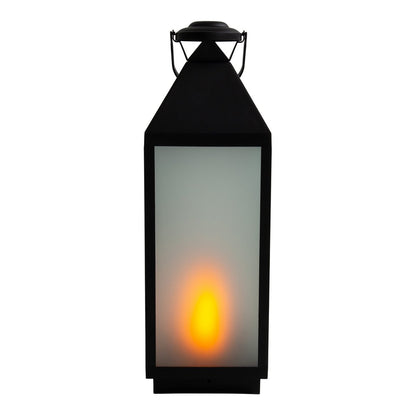 LED Decol Light "Doris" gemaakt van plastic en glas in zwart, geïntegreerde LED, voor binnen