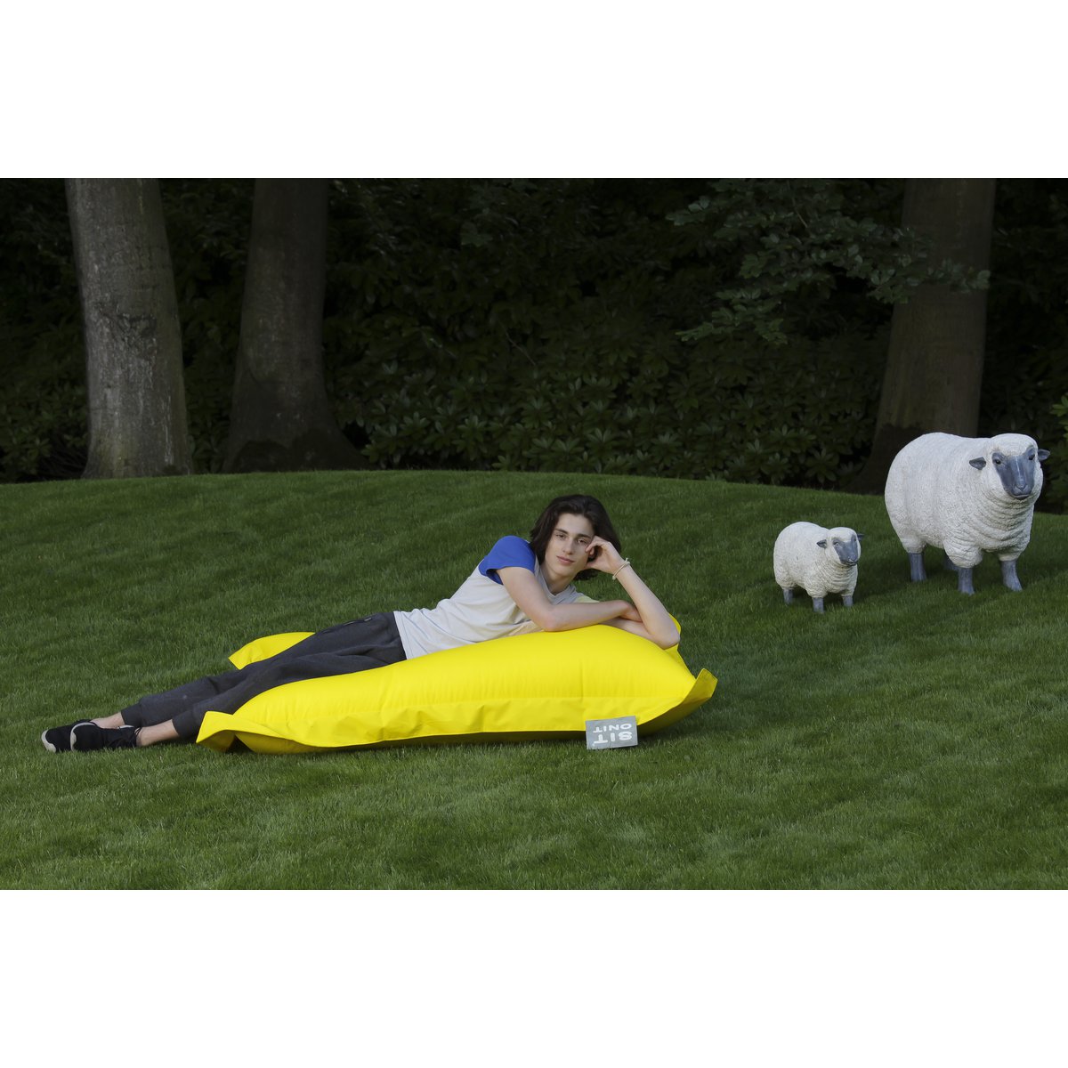 BEANBAG - oude jaune