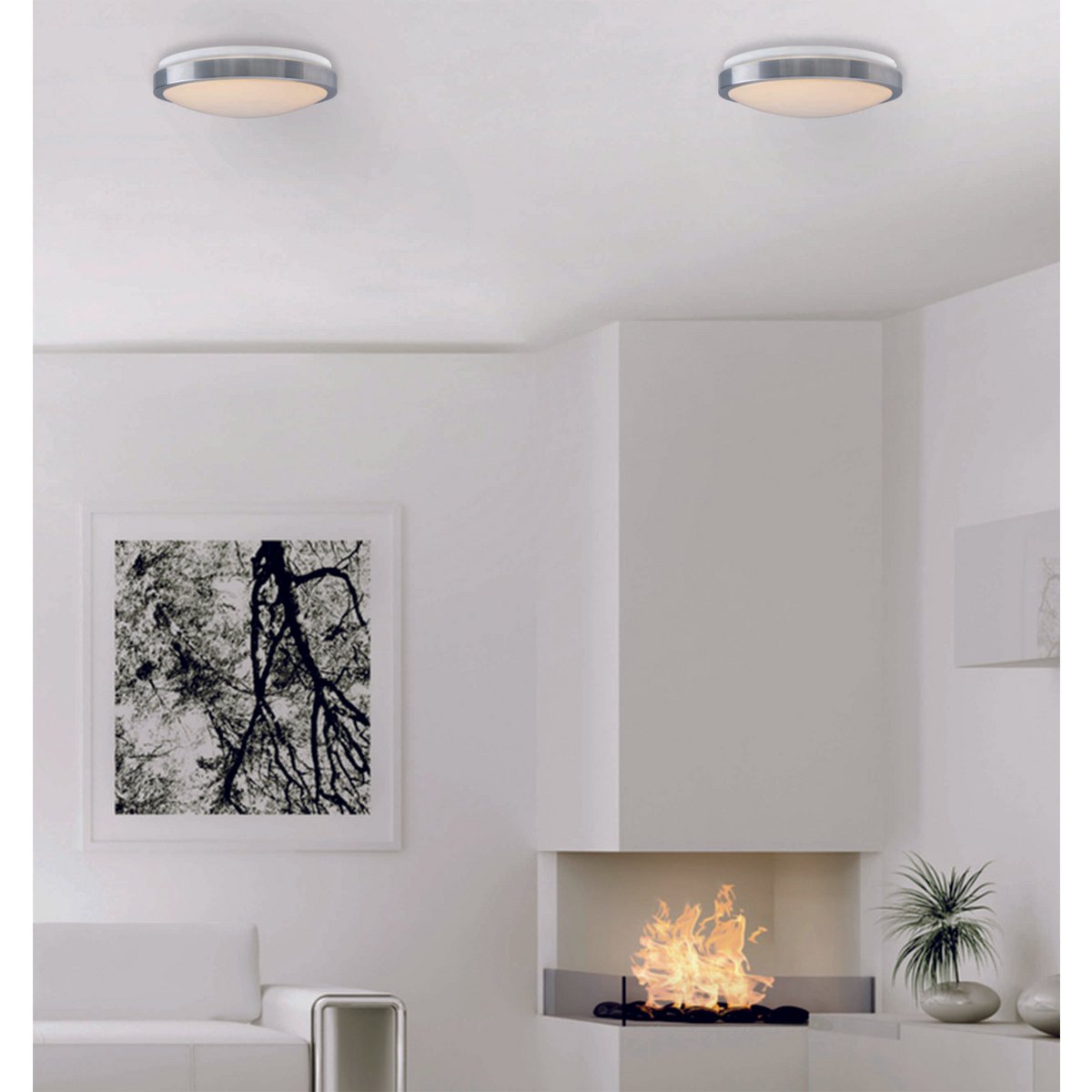 LED -plafondlicht "Londen" D: 34 cm